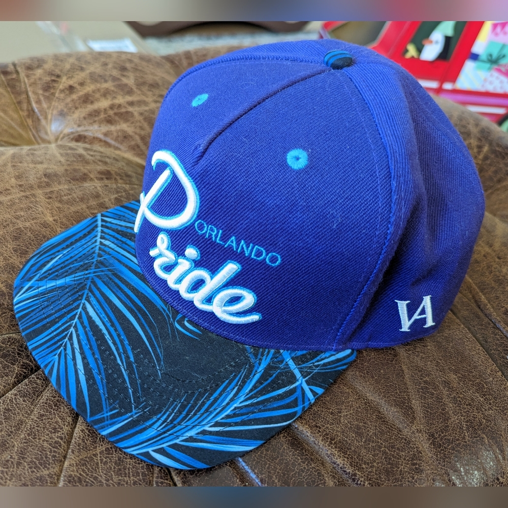 Orlando Pride NWSL Away Vincentius Apparel Snapback Fan Hat